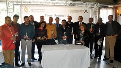 Séniors Tour de golf: Mazari Adela et El Bachraoui Zoubir remportent la 2e étape