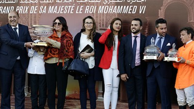 Le cheval La Valkyrie remporte le Grand Prix de Sa Majesté le Roi Mohammed VI du Pur-sang Anglais