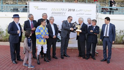 Abderrahim Faddoul remporte le Grand Prix Mohammed V des courses hippiques