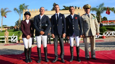 الفارس الغالي بوقاع يفوز بالجائزة الكبرى لصاحب الجلالة الملك محمد السادس للقفز على الحواجز