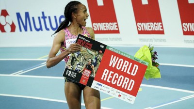 l'Éthiopienne Tsegay bat le record du monde du 1.500 m en salle