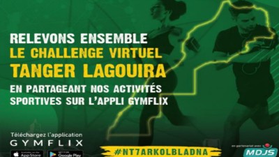 Tanger Lagouira, premier challenge sportif virtuel lancé par GC Sports et MDJS