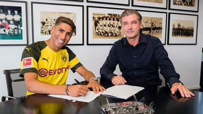 Achraf Hakimi prêté par le Real Madrid au Borussia Dortmund (Officiel)