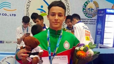 بطولة العالم للتايكوندو لفئة الفتيان (طشقند - أوزبكستان): المغرب يحرز ميدالية برونزية بواسطة البطل حسن أبركان