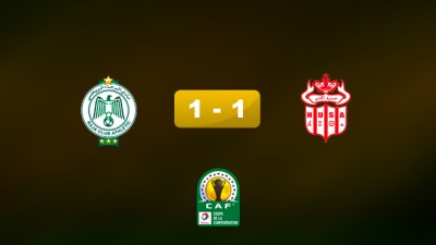 Coupe de la Confédération africaine (Gr.A/1ère journée): le Hassania d'Agadir et le Raja de Casablanca se quittent sur un nul (1-1)