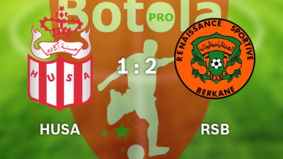 Botola Maroc Télécom D1 (14è journée): Renaissance Berkane bat Hassania d'Agadir