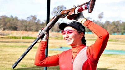 المغربية ابتسام مريغي تحرز لقب النسخة الثالثة للبطولة العربية لرماية أسلحة الخرطوش في مسابقة سكيت 75 طبق