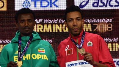 Mondiaux-2018 en Salle (1500m): Le bronze pour Iguider, victoire de l'Ethiopien Tefera