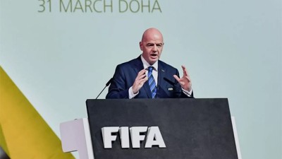 إنفانتينو يعلن رسميا ترشحه لولاية ثالثة لرئاسة ال" فيفا"