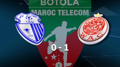 Botola Maroc Télécom D1 (26è journée): Wydad Casablanca s’impose face à Ittihad Tanger (1-0)