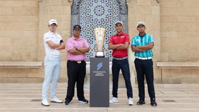 لاعبي غولف دوليين من الوزن الثقيل يصلون إلى الرباط للمشاركة في السلاسل الدولية في المغرب التي تنطلق يوم الأربعاء 3 نوفمبر بالغولف الملكي دار السلام