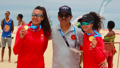 Jeux africains de plage (Beach-volley/dames): le Maroc remporte le titre