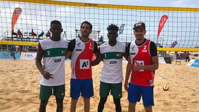 Jeux africains de plage (Beach-volley/messieurs) : le Maroc bat le Zimbabwe (2-0)