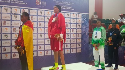 Jeux Africains 2019/Boxe: Mardi Khadija s'offre la médaille d'or de la catégorie moyen (75 kg)