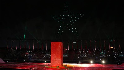 حفل افتتاح الألعاب الإفريقية الرباط 2019: مغرب السلام والتسامح وملتقى الرياضة الإفريقية