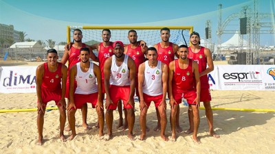 Jeux africains de plage (Beach handball-finale).. Le Maroc décroche l'argent