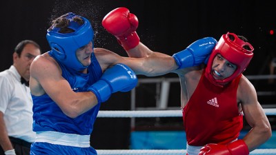 JOJ 2018/Boxe: Le pugiliste marocain Yassine Elouarz en finale