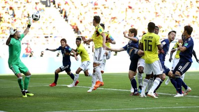 Mondial Russie-2018 (Gr.H/1è journée) : Le Japon bat la Colombie 2-1