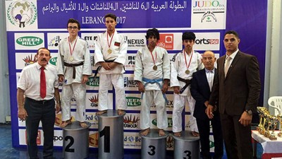 Championnat arabe de judo Beyrouth 2017: trois médailles en or pour les judokas marocains (Fédération)