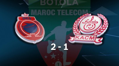 Botola Maroc Télécom D1 (14e journée) : Victoire de l'Olympic de Safi sur la pelouse du Kawkab de Marrakech (2-1)