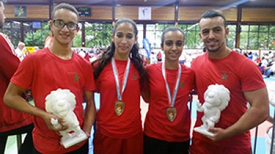 Les résultats de l'équipe Nationale de Karaté Ã  l'Open du Luxembourg