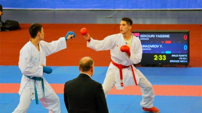 Karaté: Les Marocains Agalmam Sanae et Sekouri Yassine remportent le bronze à Santiago du Chili