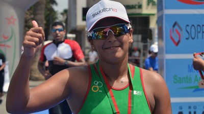 JAJ-2018 - Triathlon (dernière journée) : la triathlète Karima Kanoun offre au Maroc une médaille de bronze