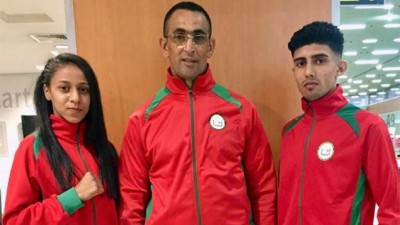 بطلان مغربيان يشاركان في الدوري الدولي لرياضة الصافات بدكار