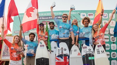 Clôture en apothéose à Dakhla de "Prince Héritier Moulay El Hassan Kitesurfing World Cup 2022"