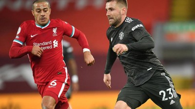 مانشستر يونايتد يحافظ على الصدارة بتعادله مع مضيفه ليفربول 0-0 'بطولة إنجلترا لكرة القدم'