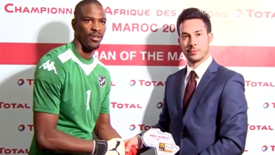 CHAN2018 Ouganda - Namibie: L'Homme du match Loydt Jaseuavi Kazapua "Vidéo"