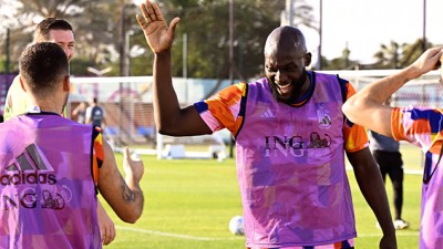 Mondial.. Lukaku présent à la séance d'entrainement de la Belgique