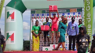 18-ème Tour du Cameroun.. Le Marocain Nasr Eddine Maatougui remporte la 3-ème étape, Anass Ait El Abdia 6-ème