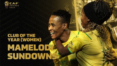 CAF Awards-2022 'football féminin'.. Mamelodi Sundowns d’Afrique du Sud élu meilleur club africain de l'année