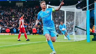 دوري أبطال أوروبا (ذهاب دور الربع).. مانشستر سيتي يحقق فوزا صعبا على ضيفه أتلتيكو مدريد ( 1-0)
