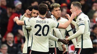 ليفربول يدك شباك مانشستر يونايتد بخماسية نظيفة