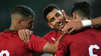 مباراة ودية .. المنتخب الوطني المغربي يفوز على نظيره الغاني بهدف لصفر