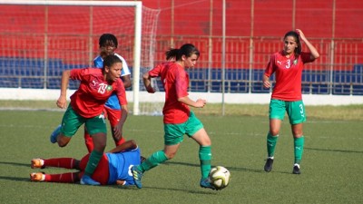 المنتخب الوطني لكرة القدم النسوية لأقل من 20 سنة يفوز على نظيره الليبيري (3-1 )'مباراة ودية'