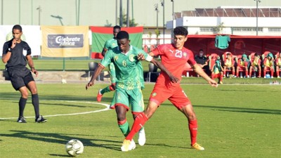 Amical (U20), le Maroc et la Mauritanie font match nul (0-0)