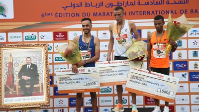 6ème Semi-marathon international de Rabat (messieurs).. Victoire du Marocain Omar Ait Chitachen