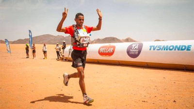 ماراطون الرمال (المرحلة الخامسة): المغربي رشيد المرابطي والهولندية راغنا ديباتس يحرزان لقب الدورة الـ 34