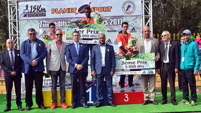 Septième édition de la course internationale de Bouskoura: l’éthiopienne Haven Hailu bat le record de la course élite femme