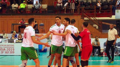Championnat d'Afrique de volley-ball (Gr.B- 3e J) : Le Maroc s'impose devant le Burundi (3-1)