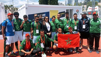 Championnat du monde de cécifoot : Mme Benyaich rend visite à la sélection du Maroc