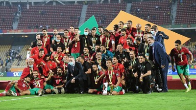 المنتخب الوطني المغربي يتوج باللقب عقب فوزه على نظيره المالي(2- 0 ) 'نهائي بطولة إفريقيا للاعبين المحليين (الكاميرون 2020)'