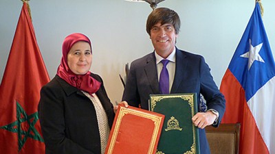Signature à Santiago d’un mémorandum d’entente entre le Maroc et le Chili portant sur le domaine sportif