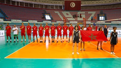 Volley-CAN 2019 1-ère journée (groupe B): Le Maroc s'incline face à L'Egypte (1-3)