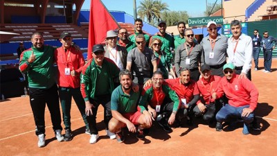 Coupe Davis (play-offs): Le Maroc consolide sa place dans le Groupe II (Monde) avec 4 victoires bien méritées
