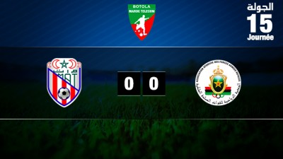 Botola Maroc Télécom D1: Le Moghreb de Tétouan et l'AS FAR se quittent bons amis (0-0)