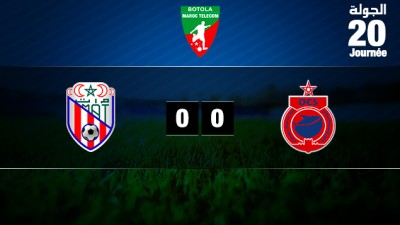 Botola Maroc Télécom D1 (20è journée): Le Moghreb de Tétouan tenu en échec à domicile par l'Olympic de Safi
